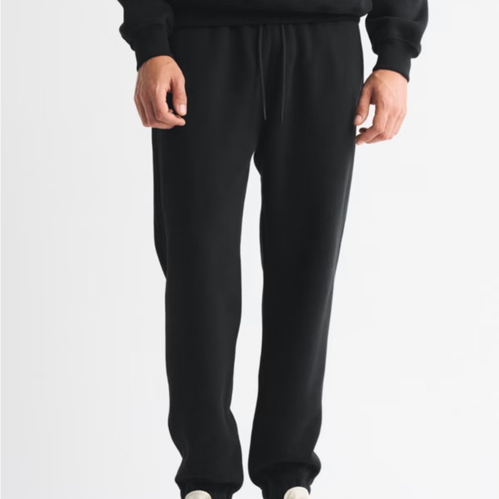 Brand New Abercrombie Men's Black Sweatpants